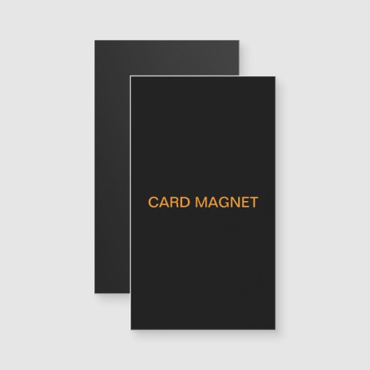  DIY Add Image Text Or Logo To Create Card Magnet  (Vorne/Hinten)