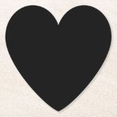 DIY Add Image Text or logo to design Set of Hearts Untersetzer (Vorderseite)