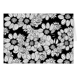 DIY Adult Coloring Flower Garden