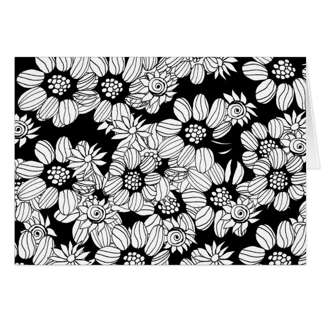 DIY Adult Coloring Flower Garden (Vorderseite (Horizontal))