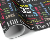 DIY Age | 30. Happy Birthday #2 | Meilenstein Geschenkpapier (Rolleneckpunkt)