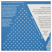 DIY alles- Gute zum Geburtstagpersonalisierte Stoff (Muster)