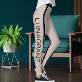 DIY Animal Pet Lover Cat Mom Classic Black Stripes Leggings