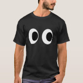 DIY Arcade Game Ghost Eyes Halloween Gruppe Kostüm T-Shirt (Vorderseite)