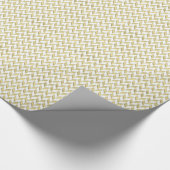 DIY Background Color LG Imitate Gold Herringbone Geschenkpapier (Ecke)
