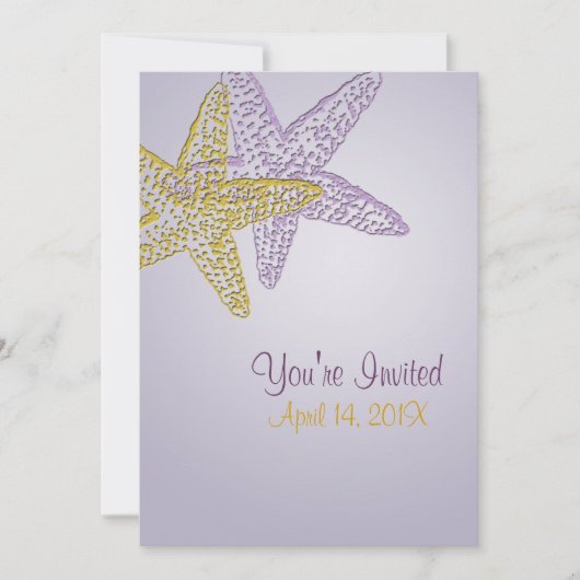 DIY Beach Einladungen/jede Gelegenheit Einladung (Vorderseite)