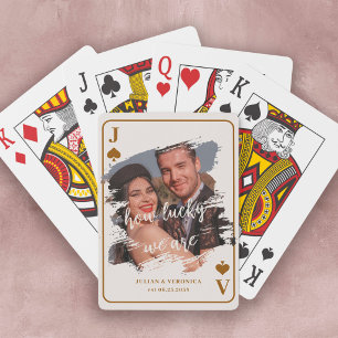 DIY Benutzerdefiniertes Foto   Wie Glücklich Wir S Spielkarten
