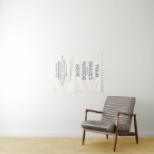 DIY - Bettdecke 34" x-40"/ Wandteppich (Beispiel (Horizontal))