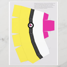 DIY-Bevorzugungs-Box, druckbar zum Klappmontieren