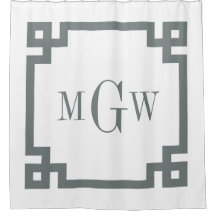 DIY BG Holzkohle Grauer griechischer Schlüssel 2 G