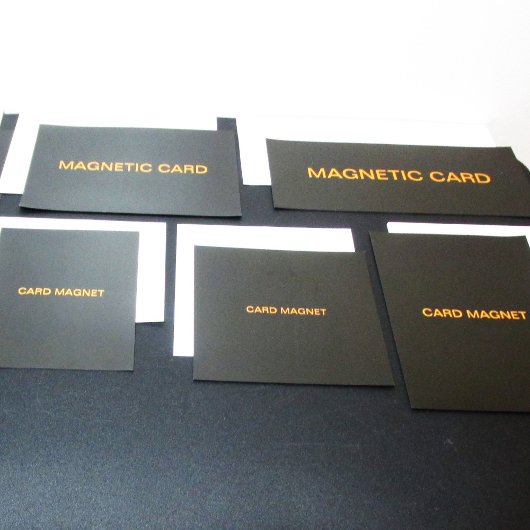 DIY Bildtext oder Logo hinzufügen, um Kartenmagnet Magnetkarte
