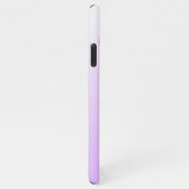 DIY Black Script Name, Pink & Lavender Ombre iPhone Hülle (Rechte Seite)