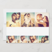 DIY Blank 12x18 7-Foto Collage Template (Vorderseite)