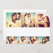 DIY Blank 12x18 7-Foto Collage Template (Vorne/Hinten)