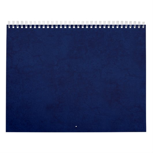 DIY blauer Kalender (Titelbild)