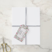 DIY Blush Pink Rose Brautparty Geschenkanhänger (Mit Garn)