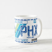 DIY-Bordkartentasse: Perfektes Reisegeschenk Kaffeetasse (VorderseiteRechts)