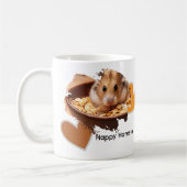 DIY Breakfast mit Hamsters Foto und Herz Kaffeetasse (Links)