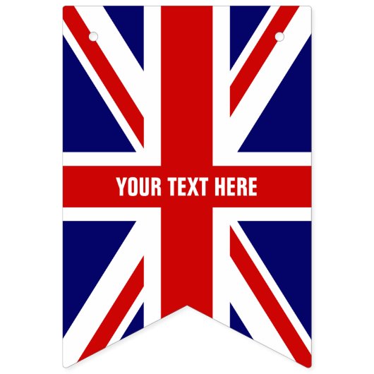 DIY British Union Jack Flag Party Bunting Banner (Erste Fahne)