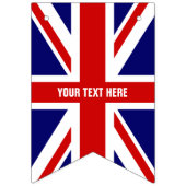 DIY British Union Jack Flag Party Bunting Banner (Dritte Fahne)