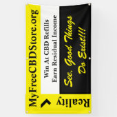 DIY Business Banner 3x5 Außenbereich (Vertikal)