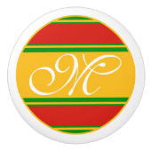 DIY Button - Anpassen Sie Ihre Monogramme und Idee Keramikknauf (Vorderseite)