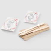 DIY Chic Pink Cherry Blossom Hochzeitsprogramm Fächer (Non-assembled)