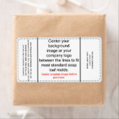 DIY Cold Process Soap Label-Vorlage (Insitu)