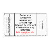 DIY Cold Process Soap Label-Vorlage (Vorne)