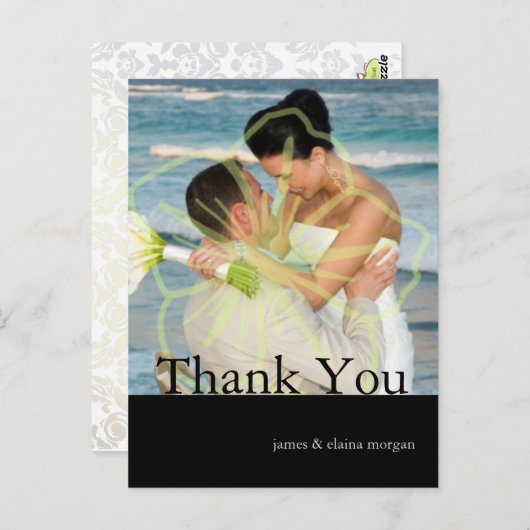 DIY Color, danke Postkarten (Vorne/Hinten)