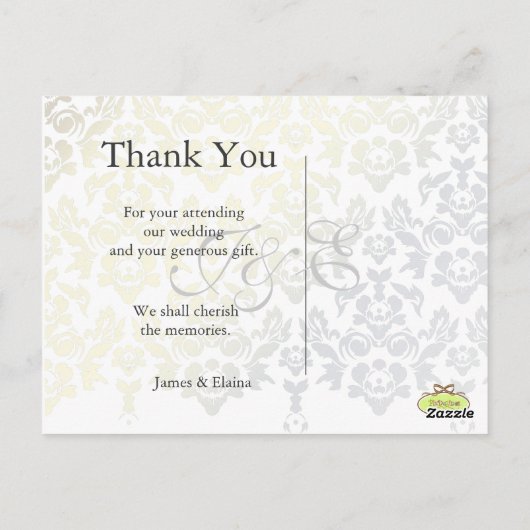 DIY Color, danke Postkarten (Rückseite)