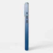 DIY Color Gradient ・ Business-Logo und QR-Code iPhone Hülle (Linke Seite)