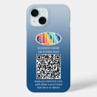 DIY Color Gradient ・ Firmenlogo und QR-Code stark