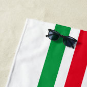 DIY Colors 4 Stripe Red Blue Yellow Green Strandtuch (Beispiel)