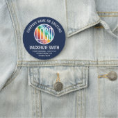 DIY Colors Berufliches Mitarbeiterlogo Namensschild (Beispiel)