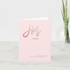 DIY Colors Chic Imitate Rose Gold Ihre Voice Card Karte