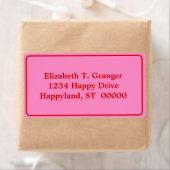 DIY Colors Gerahmt Pink #3 Red (Insitu)