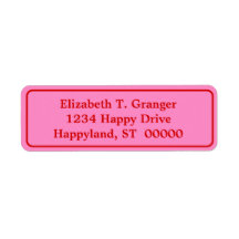 DIY Colors Gerahmt Pink #3 Red