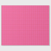 DIY Colors Lilie Small SV Hot Pink Red Geschenkpapier (Flach)