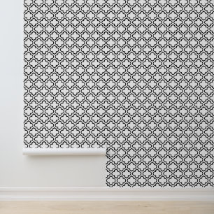 DIY Colors marokkanisches Quatrefolie #5DS Schwarz Tapete