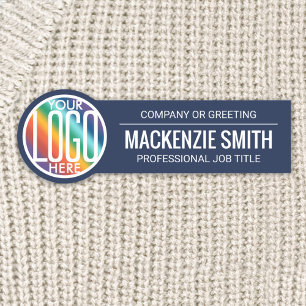 DIY Colors Mitarbeiter-ID Round Company Logo Namensschild