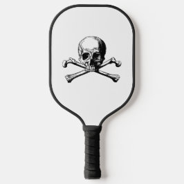 DIY Colors Pirate Skull & Crossbones Pickleball Schläger
