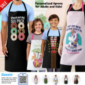 DIY Crafts Kleidungsschutzmittel Cook Stylist Logo Schürze