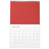DIY Create Custom Pet Cat Dog Foto Wall Calendar Kalender (Mär 2027)
