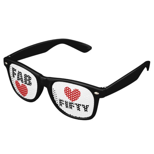 DIY Create your own BIRTHDAY Party Shades A62E Sonnenbrille (Schrägansicht)