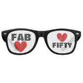 DIY Create your own BIRTHDAY Party Shades A62E Sonnenbrille (Vorderseite)