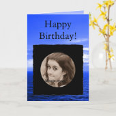 DIY Create your own | Rahmen für Personalisiertes  Karte (Gelbe Blume)