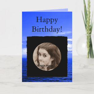 DIY Create your own   Rahmen für Personalisiertes  Karte