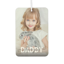 DIY Custom Foto I Liebe Sie Daddy Autolufterfrischer