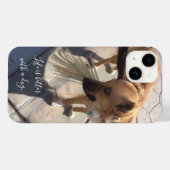 DIY Custom Hund Foto mit Anführungsgehäuse Case-Mate iPhone Hülle (Rückseite (Horizontal))